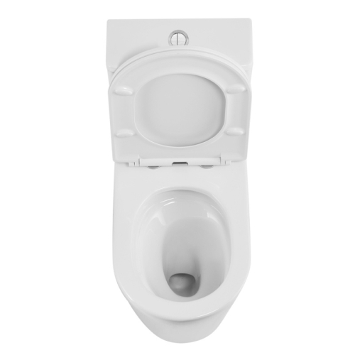 Унитаз-моноблок напольный безободковый Azario Nimbus AZ-6080-AP, смыв Торнадо фото 4