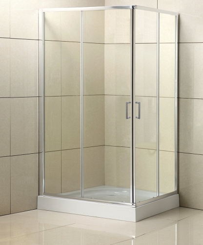 Душевой уголок Bel Bagno Uno-195-AH-2 90*70, 100*80, 100*90, 120*80, 120*90 прозрачное стекло, Punto