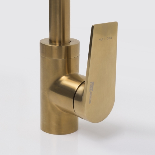 Смеситель для кухни Wasserkraft Aisch 5507 матовое золото фото 7