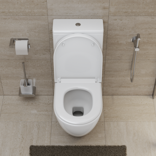 Унитаз напольный Belbagno SFERA-TOR, слив торнадо сиденье микролифт BB865SC фото 3