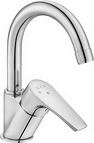 Смеситель для раковины E.C.A Niobe 102188054EX хром