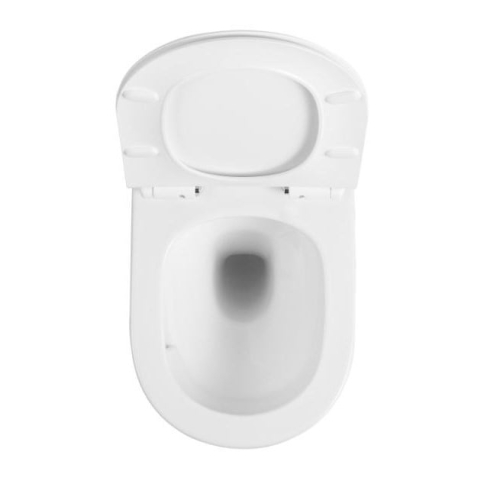 Унитаз подвесной безободковый Mirsant (Sole) Torr Turbo фото 4