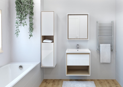 Зеркало с подсветкой Cersanit Louna 60, 80 фото 4