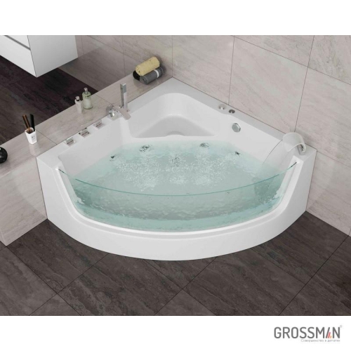 Ванна Grossman GR-13513-1 (15000-1) 135*135, 150*150 гидромассажная фото 2