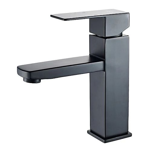 Смеситель на умывальник Ledeme L71033B черный