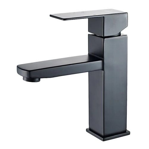 Смеситель на умывальник Ledeme L71033B черный