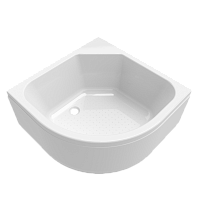 Поддон акриловый Triton 90*90 глубокий + каркас + панель