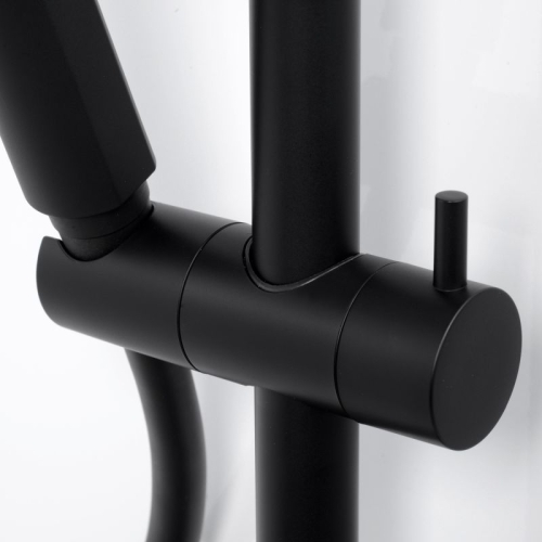 Душевая система Wasserkraft Abens A11401 Thermo черный Soft-touch фото 5