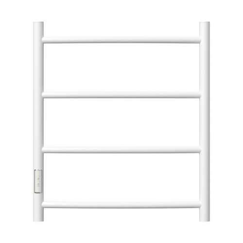 Полотенцесушитель электрический Point Афина PN047W 50*60, 50*80 белый (диммер слева)