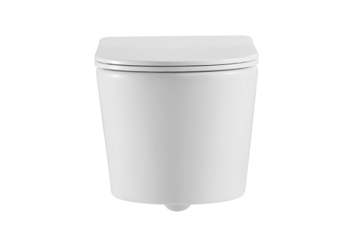 Унитаз подвесной безободковый Aquatek ОБЕРОН AQ1363WT-00, смыв Торнадо фото 2