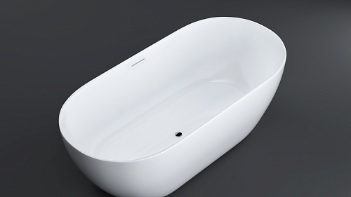 Ванна Nilo Barcelona 160*75, 170*80 литьевой мрамор белая глянцевая