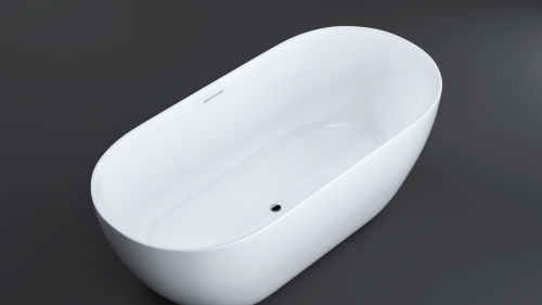 Ванна Nilo Barcelona 160*75, 170*80 литьевой мрамор белая глянцевая