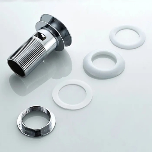 Донный клапан с переливом Ledeme L65-2 хром фото 6