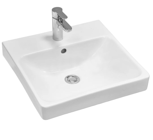 Тумба с раковиной Aquaton Сканди Doors 45, 55, 70, 80 Белый Глянцевый/Белый Матовый фото 4