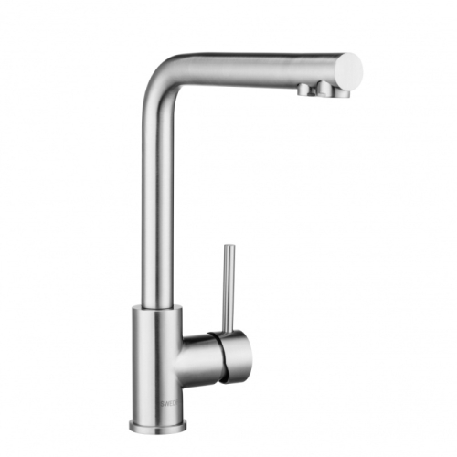 Смеситель для кухни с каналом для фильтрованной воды Swedbe Selene Plus 8540 нерж сталь фото 3