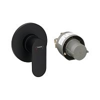 Встраиваемый смеситель для душа Hansgrohe Rebris S черный 72648670