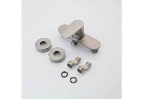 Смеситель для душа Aquatek Ника AQ1860BGM, оружейная сталь фото 2