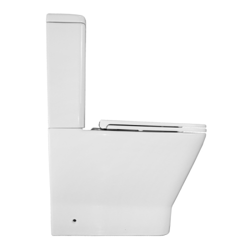 Унитаз напольный безободковый, смыв Торнадо Azario Joy AZ-2168-UQ3 с сидением микролифт фото 10