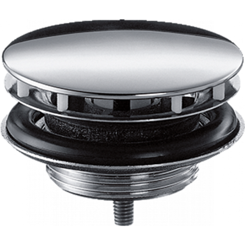 Сливной вентиль Hansgrohe с фиксированной крышкой для раковины 50001000, хром