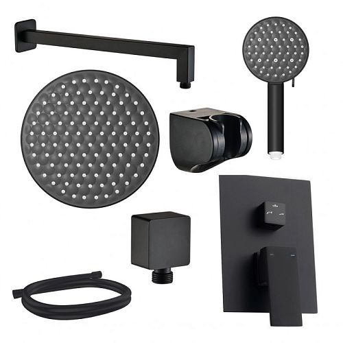 Душевой комплект со встроенным смесителем Swedbe Platta 5554B
