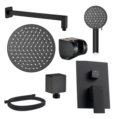 Душевой комплект со встроенным смесителем Swedbe Platta 5554B