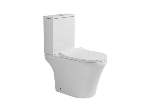 Унитаз напольный безободковый Aquatek Лея AQ2716T-00 смыв Торнадо