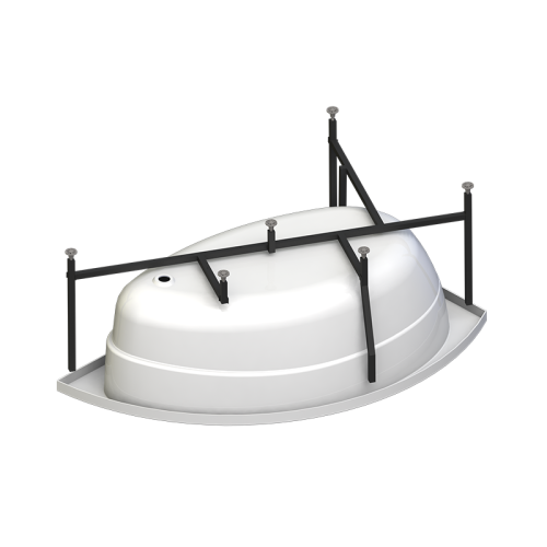 Ванна акриловая Radomir Модерна 160*100 + каркас фото 3