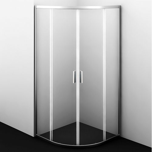 Душевой угол Wasserkraft Lippe 45S 80*80, 90*90 стекло прозрачное