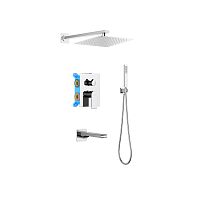 Душевая система скрытого монтажа Aquatek Лира AQ1473CR хром