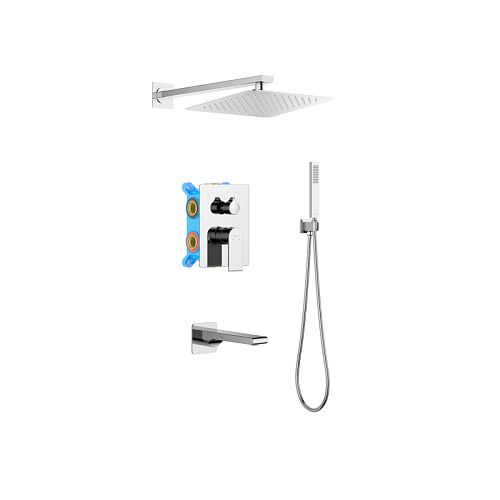 Душевая система скрытого монтажа Aquatek Лира AQ1473CR хром