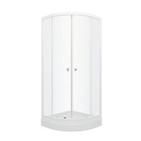 Душевое ограждение Triton Ультра А 80*80 низкий поддон, прозрачное стекло