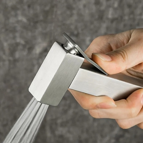 Смеситель с гигиеническим душем Gappo G7299-20 сатин фото 5