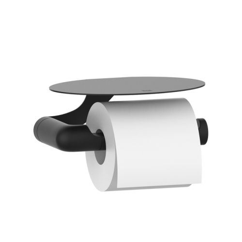 Держатель туалетной бумаги Iddis Noa черный матовый фото 2