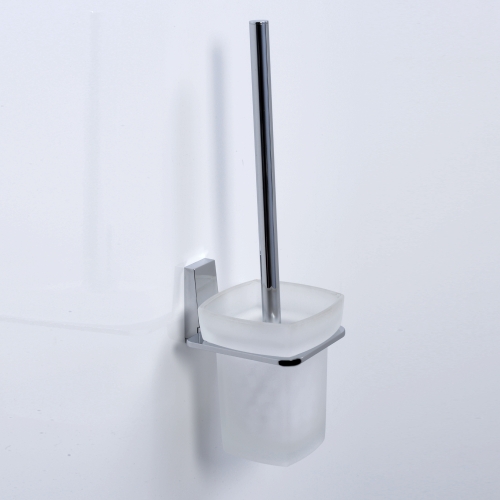 Щетка для унитаза подвесная Wasserkraft Lopau K-6027 хром фото 2