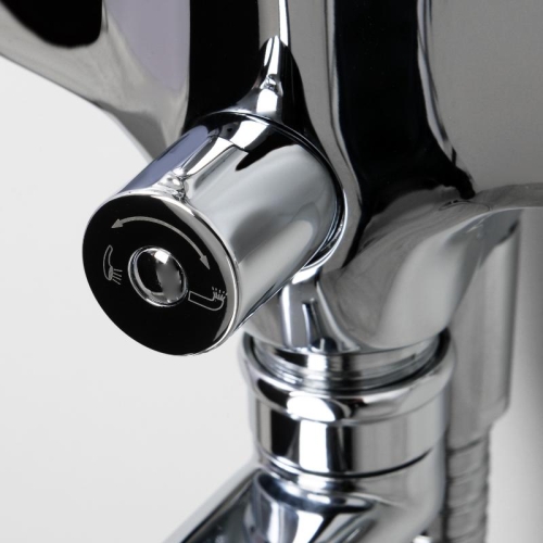 Смеситель с длинным изливом для ванны Wasserkraft Rossel 2802L хром фото 3