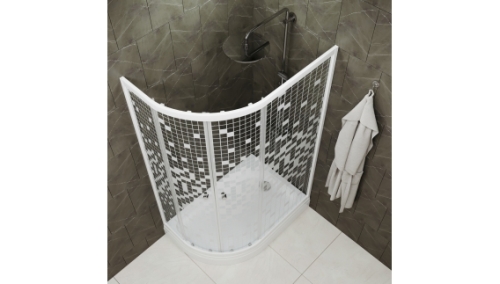 Душевое ограждение Triton Коралл А 120*80 низкий поддон фото 3