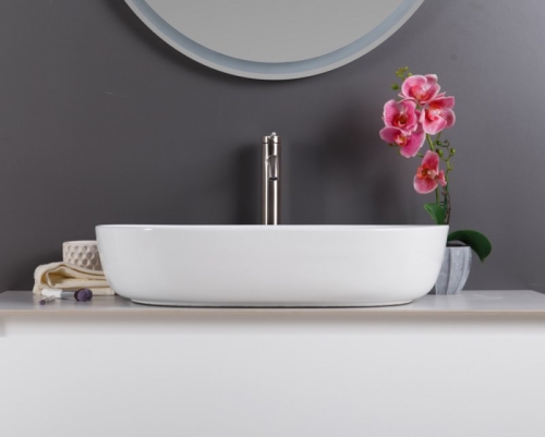 Раковина накладная Belbagno BB1348 610х410х135мм фото 4