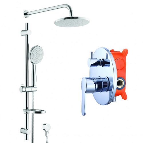 Душевой комплект со встроенным смесителем Swedbe Platta 5535