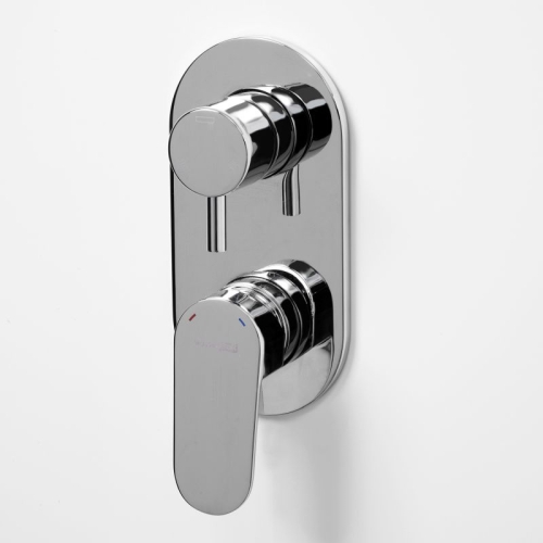 Встроенный смеситель для ванны на 3 положения Wasserkraft Dinkel 5871хром фото 2