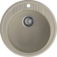 Мойка кухонная GranFest Rondo GF-R-520 графит, иней, кашемир, топаз, песочный, серый, терракот, черный