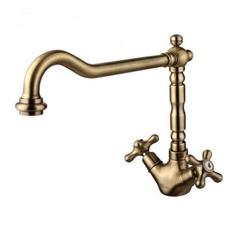Смеситель для кухни Lemark Vintage LM2805B бронза