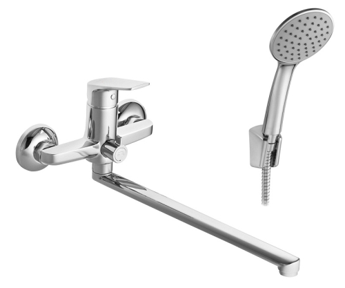 Смеситель для ванны с длинным изливом Santek Кант WH5A12002C001