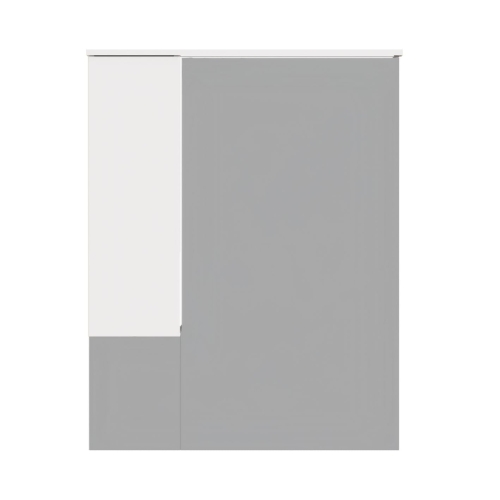 Зеркало со шкафчиком Мирсант Soho 80 с LED подсветкой фото 2