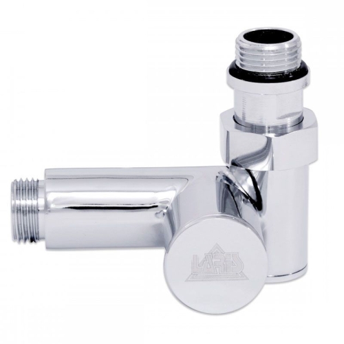 Кран угловой Laris Под ТЭН 1/2" - 1/2" 2шт