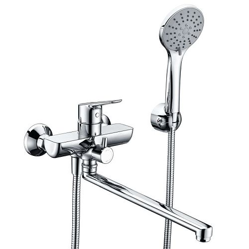 Смеситель для ванны Wasserkraft Lippe 4502L хром