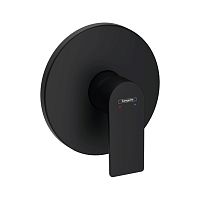 Встраиваемый смеситель для душа Hansgrohe Rebris E черный 72668670