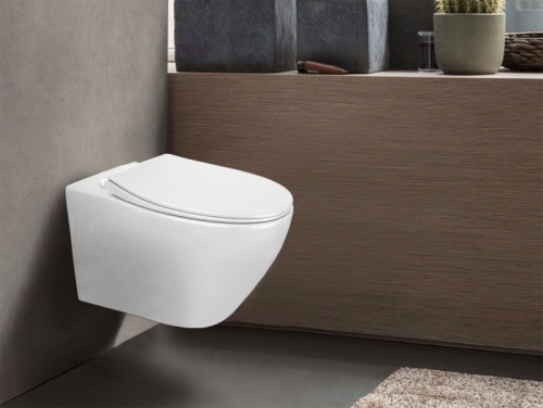 Унитаз подвесной безободковый Azario Keras AZ-99046W фото 6