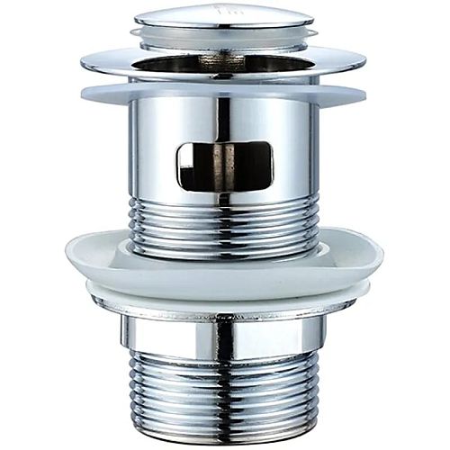 Донный клапан с переливом Ledeme L66-2 хром