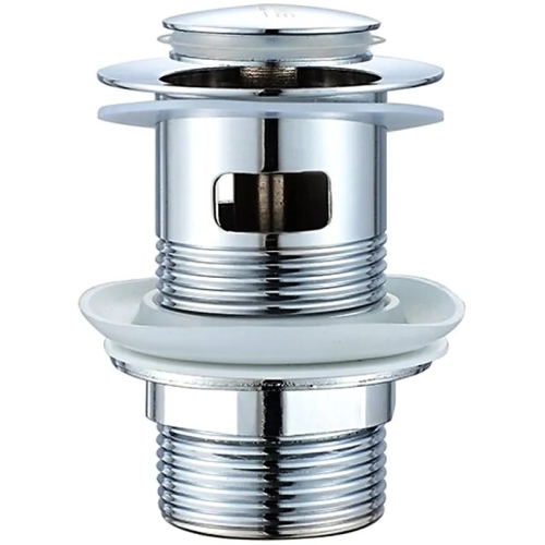 Донный клапан с переливом Ledeme L66-2 хром