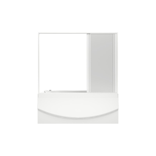 Шторка для ванны Bas Ямайка 1800 стекло Грейп фото 2